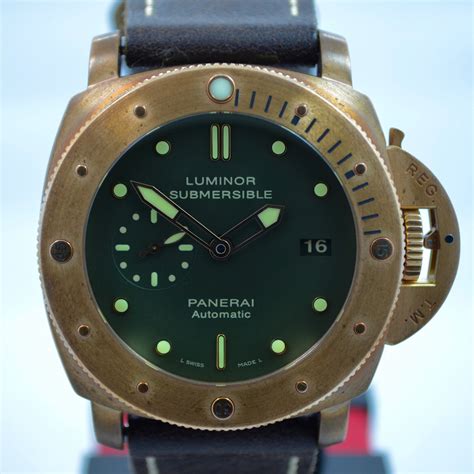 panerai pam 382 bronzo replica|The original Panerai Submersible bronze PAM382 aka Bronzo OG.